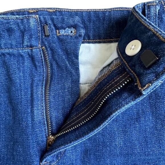 J.Crew Denim Mini Skirt in Resin Wash 26 - Picture 4 of 7